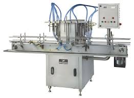 Semi Automatic Four Head Filling Machine